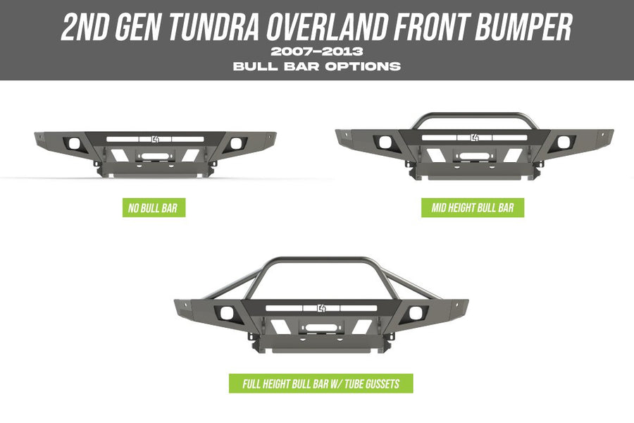 C4 - Toyota Tundra Overland Series Front Bumper | 2nd Gen | 2007-2013