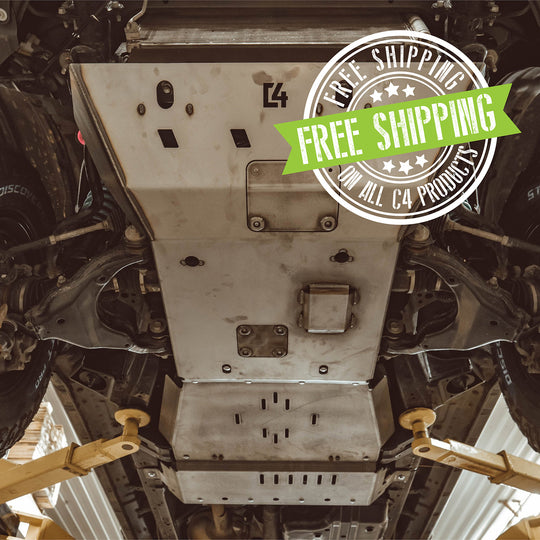 C4 - Toyota 4Runner Full Skid Plates | 5th Gen | 2010+