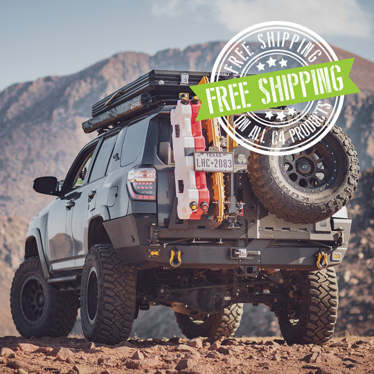 C4 - 4Runner Overland Series Rear Bumper | 5th Gen | 2014+