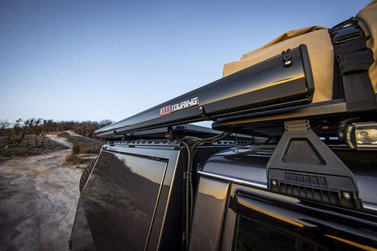 ARB - Touring Aluminum Awning with Light Kit - 2500mm x 2500mm (Black Case) - 814412A