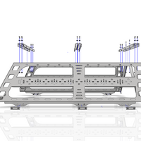 CBI - Ford F-150 Cab Height Bed Rack | 6.5' Bed | 2004-2021