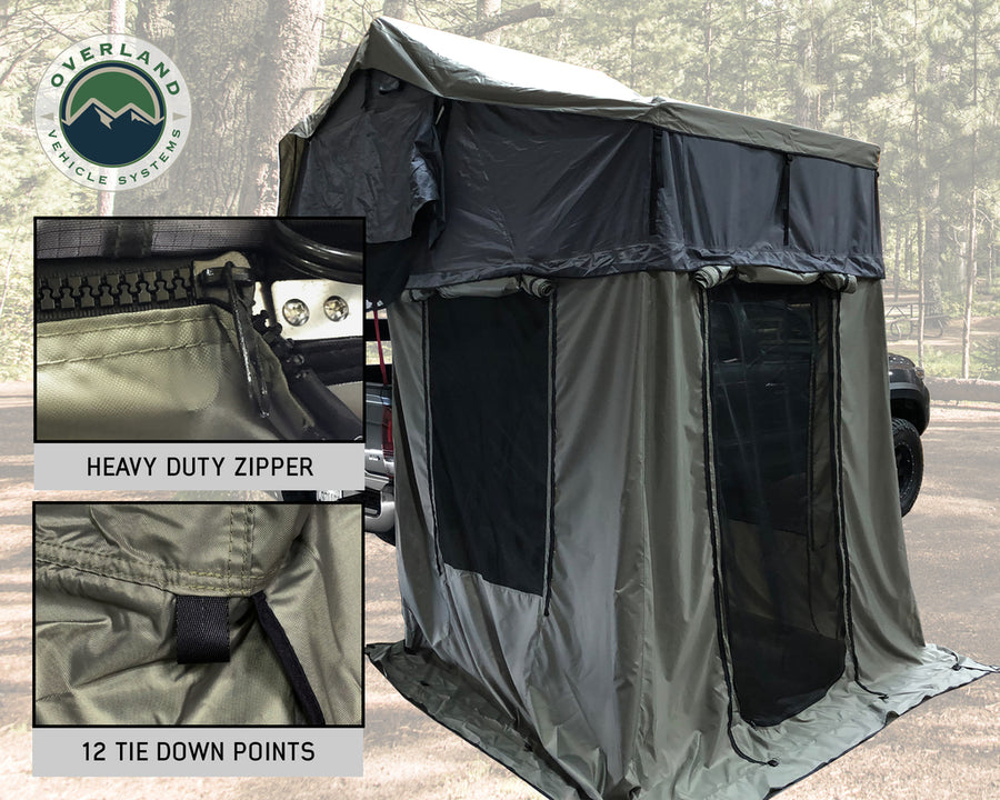 Overland Vehicle Systems - Nomadic 4 Roof Top Tent Annex w/Cover