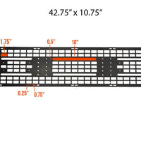 Cali Raised LED - Molle Panel for Prinsu Roof Rack