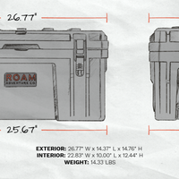 Roam Adventure Co - 52L Rugged Case