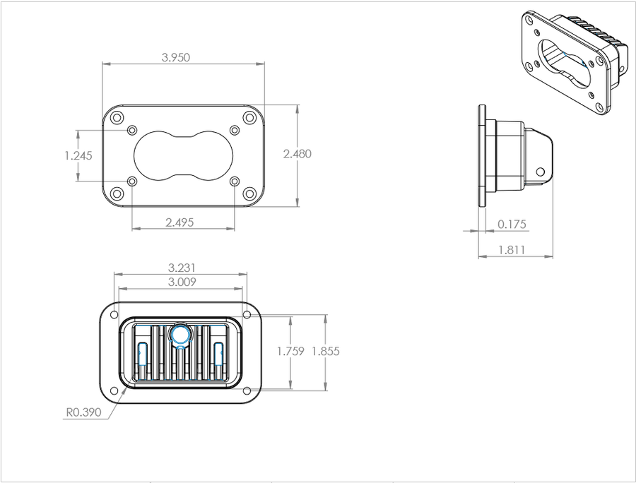 Baja Designs - S2 LED Flush Mount - Reverse Kit (Pair)