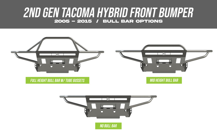 C4 - Toyota Tacoma Hybrid Front Bumper | 2nd Gen | 2005-2011
