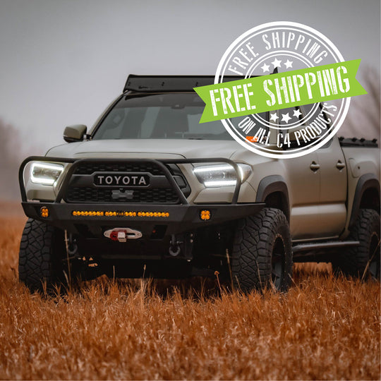 C4 - Tacoma Overland Front Bumper | 3rd Gen | 2016+