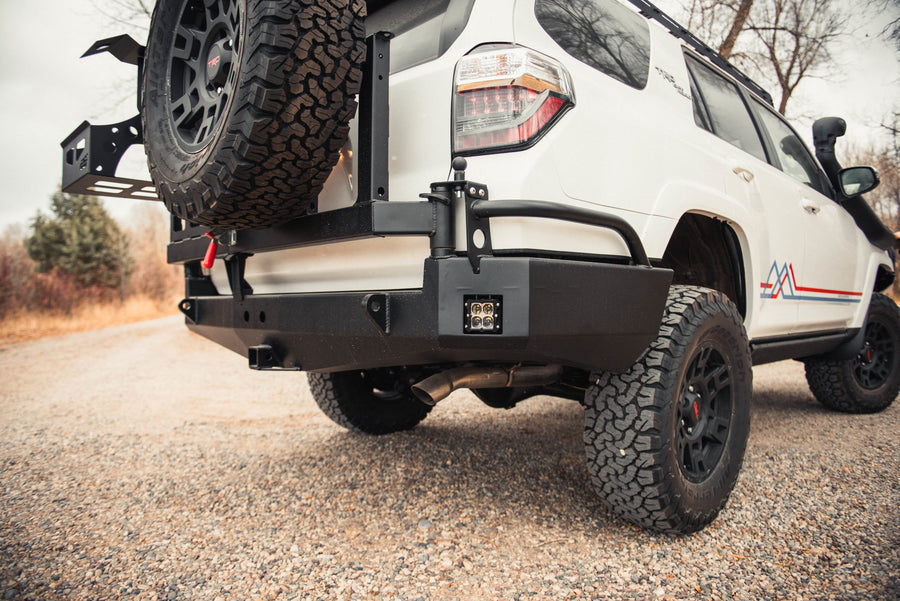 CBI - Toyota 4Runner Dual Swing Arm Rear Bumper (2010-2021) – 4WD CREW ...