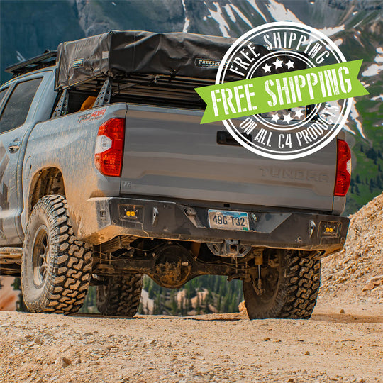 C4 - Toyota Tundra Overland Series Rear Bumper | 2nd Gen | 2014-2021