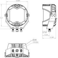 Baja Designs - LP4 Pro LED Light - 290013 - 4WD CREW