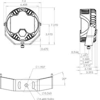 Baja Designs - LP6 Pro LED Light - 270013 - 4WD CREW