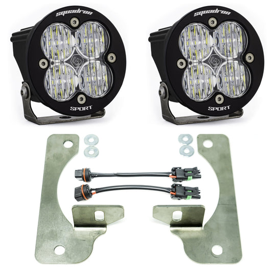 Baja Designs - Squadron-R Sport Fog Light Kit - Wrangler JL Rubicon