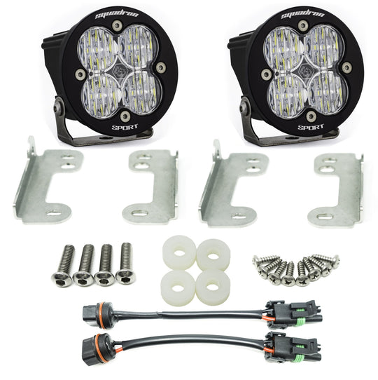Baja Designs - Squadron-R Sport Fog Light Kit - Wrangler JL Sahara