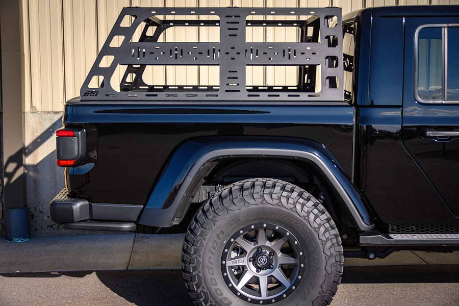 CBI - Jeep Gladiator (JT) Cab Height Bed Rack - 4WD CREW