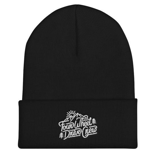 4WD Crew - Cuffed Beanie | Mountains