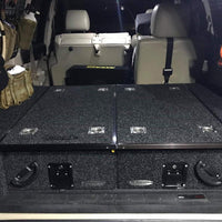 Dobinsons - Dual Roller Rear Drawer System For Toyota 4th Gen 4runner without Rear A/C with Fridge Slide or Lexus GX470 - 4WD CREW