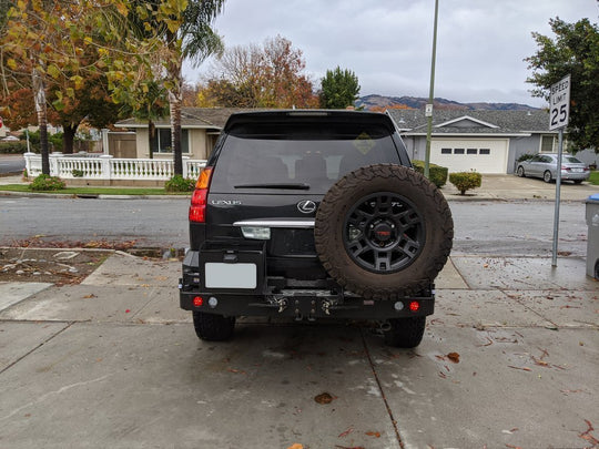 Dobinsons - Rear Bumper With Swing Outs For Lexus GX470 (BW80-4121)