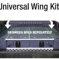 Dobinsons - Rear Wing Kit for Toyota 5th Gen 4Runner Only Works with Rolling Drawers (without 3rd Row Seats) - DW59-029K - 4WD CREW