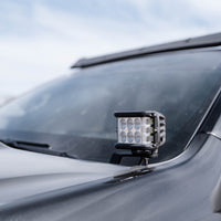 Cali Raised LED - Low Profile Ditch Light Brackets Chevy Colorado 2015-2022