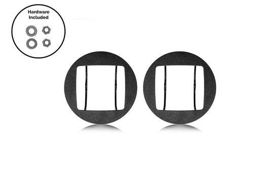 Cali Raised LED - LED Fog Light Pod Replacement Brackets Kit Toyota Tacoma 2005-2011