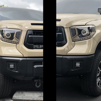 Cali Raised LED - LED Fog Light Pod Replacement Brackets Kit Toyota Tundra 2014-2021