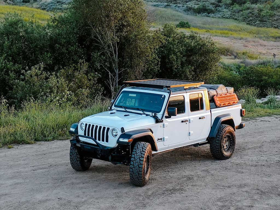 Front Runner - Jeep Gladiator JT (2019-Current) Extreme Roof Rack Kit - KRJG005T - 4WD CREW