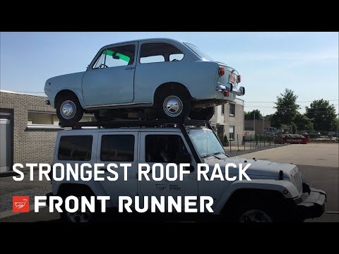 Front Runner - Jeep Wrangler JL 4 Door (2018-current) Slimline II 1/2 Roof Rack Kit