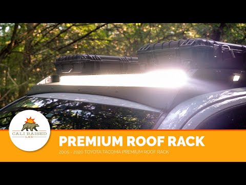 Cali Raised LED - Premium Roof Rack 2005-2021 Toyota Tacoma