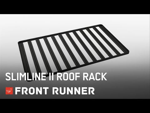 Front Runner - Jeep Wrangler JL 4 Door (2018-current) Slimline II 1/2 Roof Rack W/drop Down Table Kit