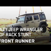 Front Runner - Jeep Wrangler JL 4 Door (2018-current) Slimline II 1/2 Roof Rack W/drop Down Table Kit