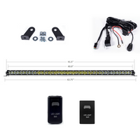Cali Raised LED - 40" Cut-Out Prinsu Roof Rack Slim LED Light Bar Bracket Kit
