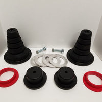 Southern Style Offroad - Lexus GX470/GX460 Air to Coil Spring Conversion Kit with Upper Isolators