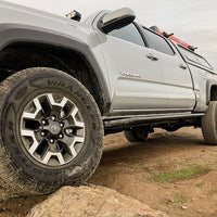 Cali Raised LED - Step Edition Rock Sliders Toyota Tacoma 2005-2021