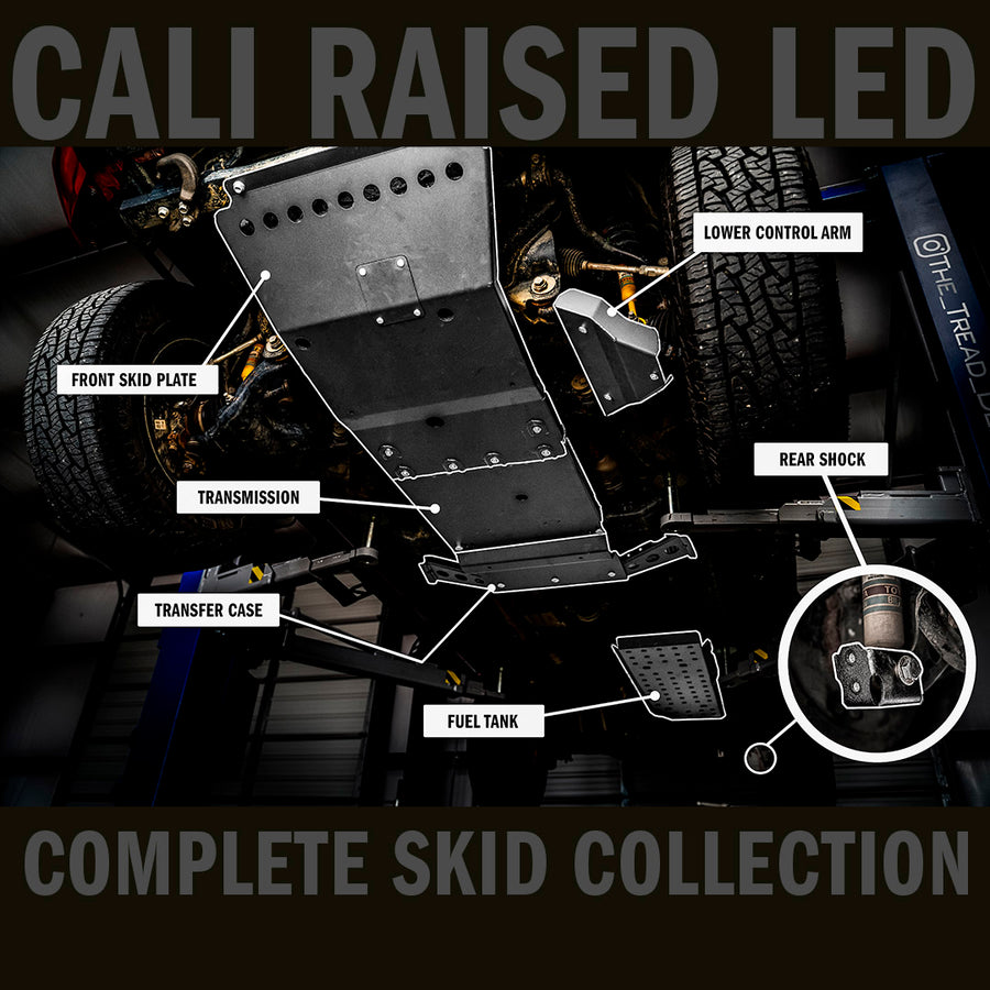 Cali Raised LED - Toyota Tacoma Complete Skid Plate Collection 2005-2021