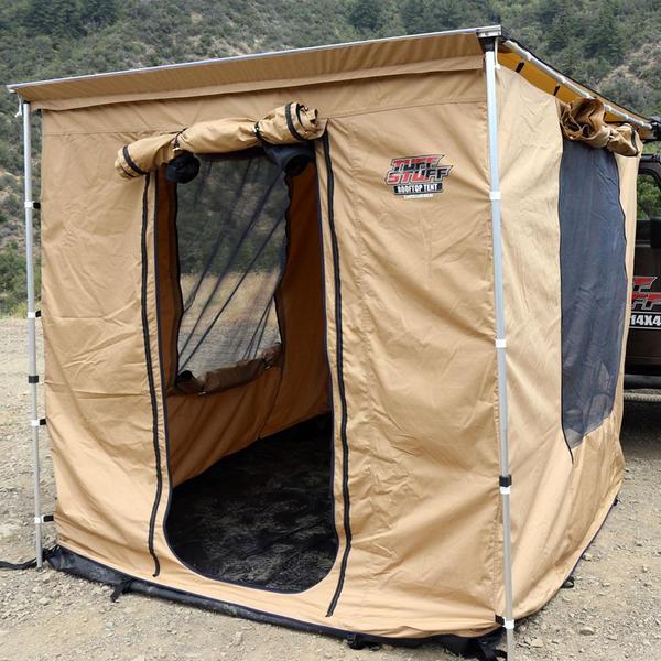Tuff Stuff - Awning Camp Shelter Room w/ PVC Floor, 280G Material - 6.5' x 8'