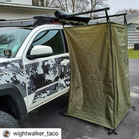 Tuff Stuff - Mounted Shower Tent Enclosure