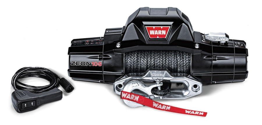 Warn - Zeon 10-S 10,000lb Recovery Winch with Synthetic Rope - 89611 - 4WD CREW